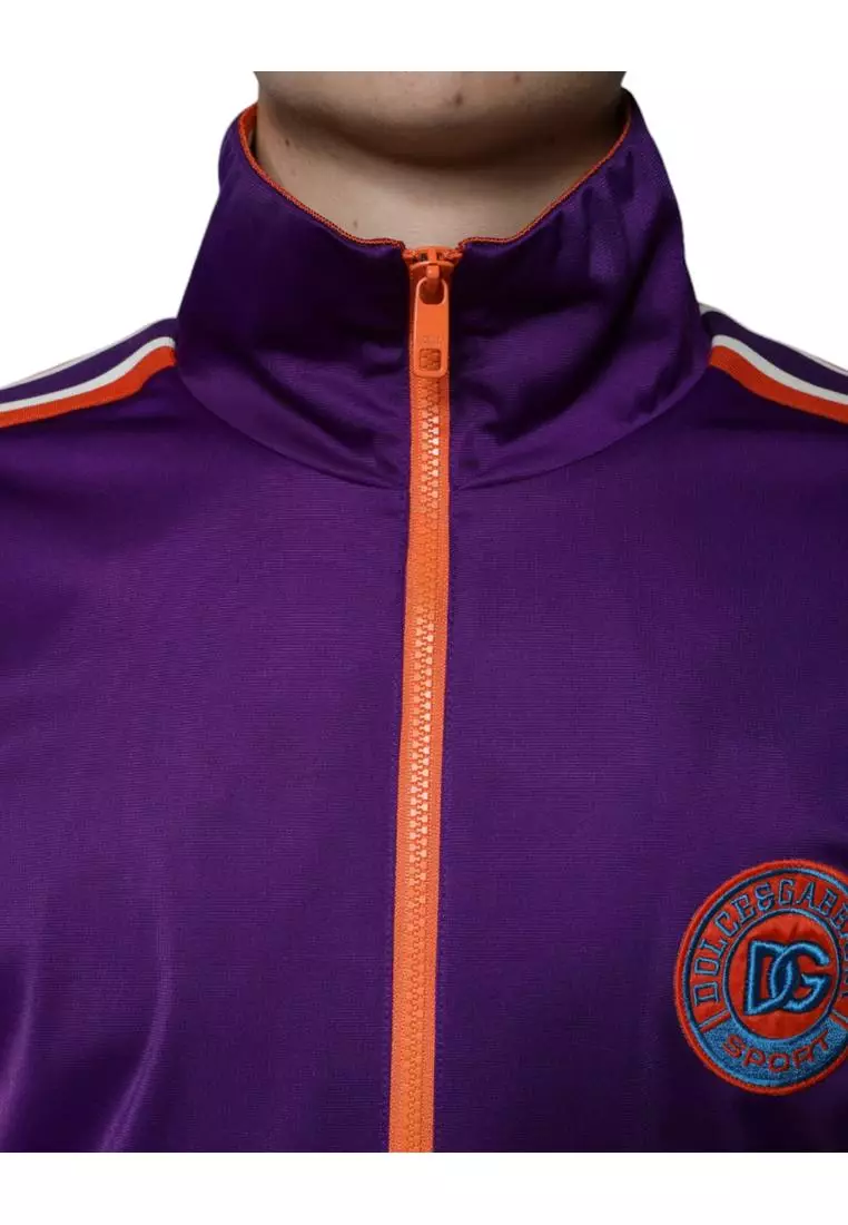 Buy Dolce & Gabbana Men Sport Track Jacket Orange Men 2025