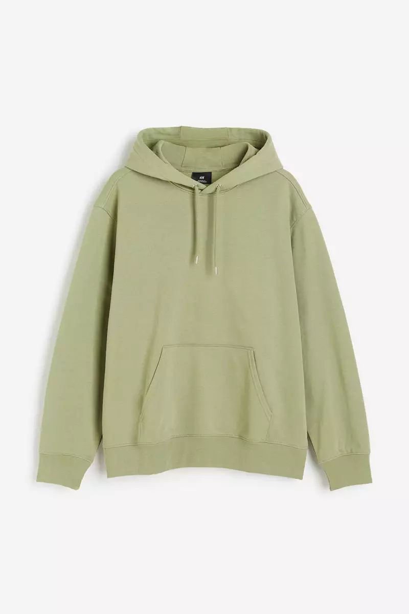 Green h&m hoodie sale