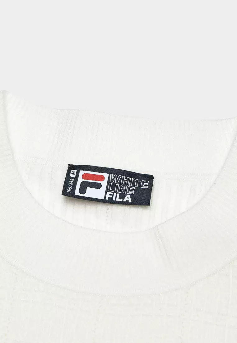 FILA CORE LIFESTYLE ORIGINALE HERITAGE Women Knit Sweater (White)