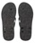 Quiksilver black Carver II Deluxe Slippers 72B78SH356AECDGS_5
