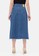 MKY CLOTHING blue Asymetric Midi Denim Skirt in Blue 0D27FAAFD4DA05GS_3
