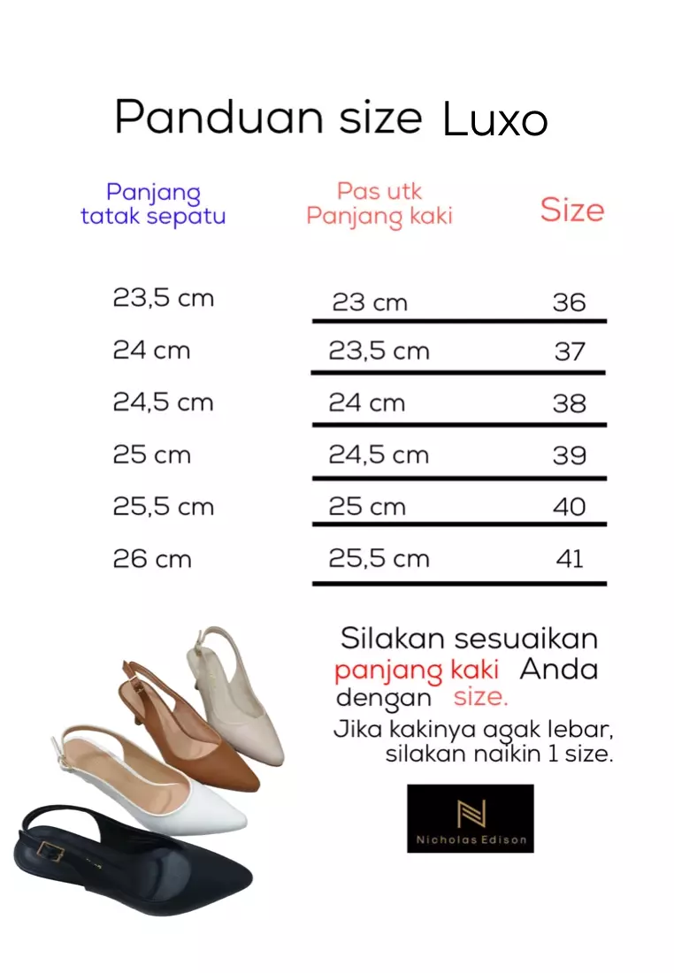 Nicholas Edison Heel Luxo White