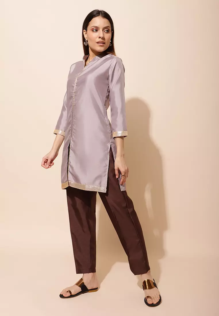 Chanira Festive Arifa Pants-Coffee