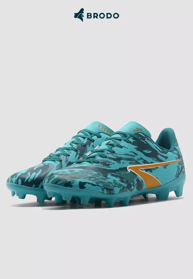 BRODO - Sepatu Bola Active Velto Lake Blue