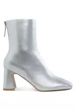 Metallic Silver Pu