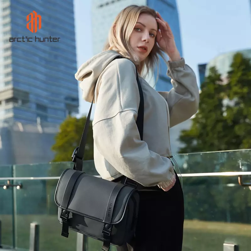 Arctic Hunter K00568 Tas Selempang Messenger Bag Sling Bag Pria - GREY