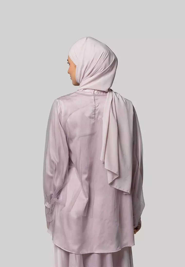 Kami Airlite Pashmina Instant Plain Blush Pink