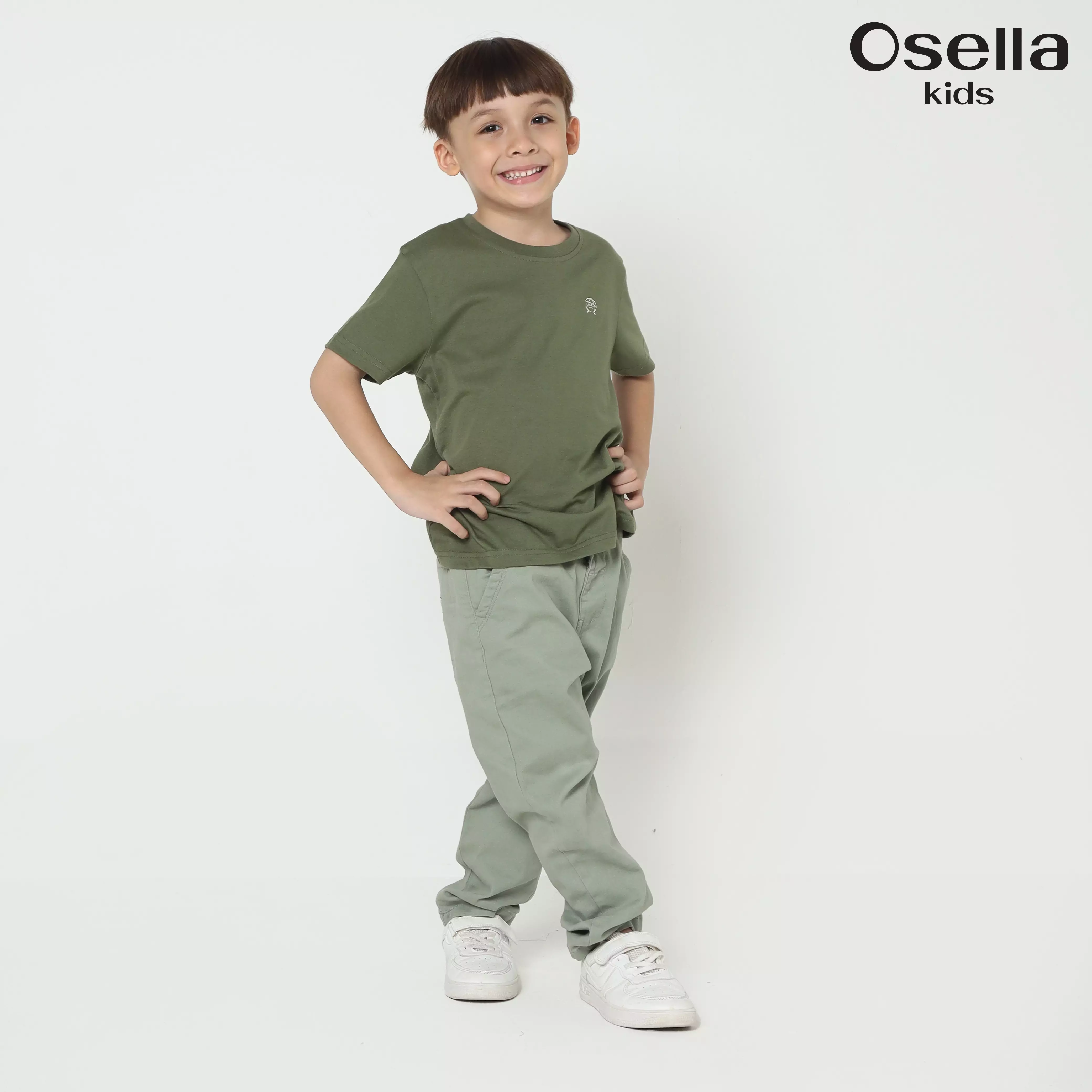 Osella Kids Basic Regular T-Shirt 3272500254 | Kaos Lengan Pendek Anak Laki-Laki