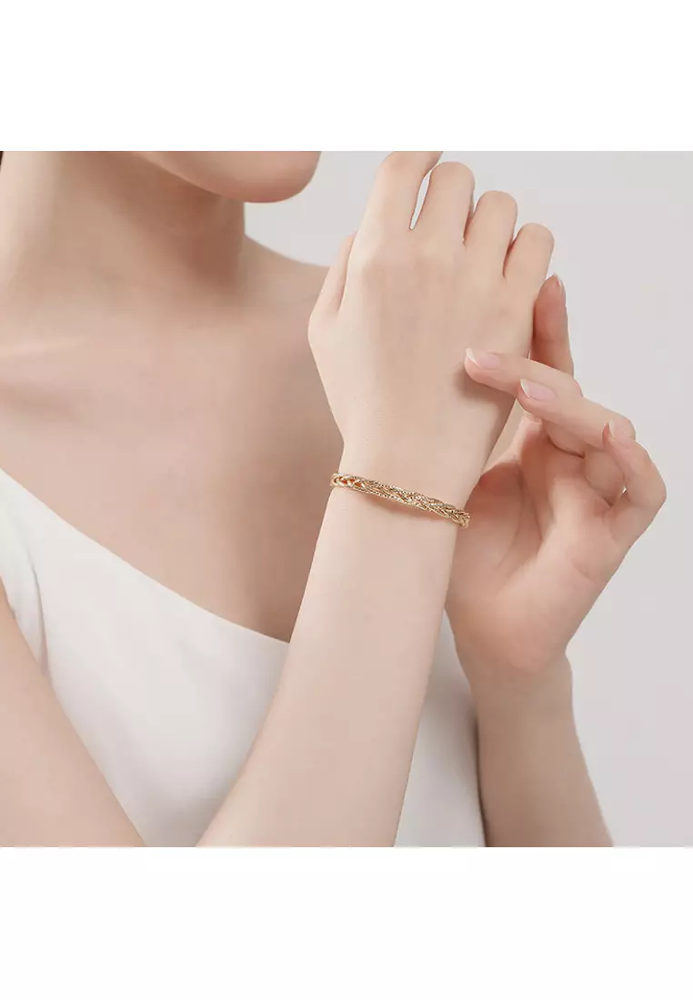 Buy Forever K FOREVER K Amore bangle Gold 2024 Online ZALORA