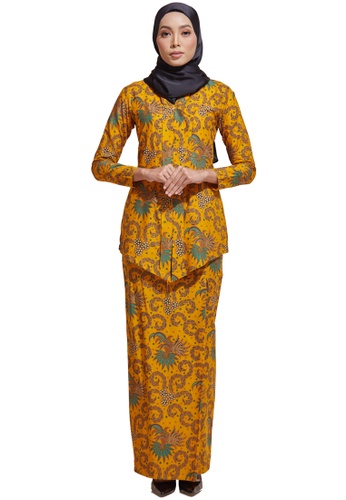 HABRA Kara Kebaya Batik KR63 from HABRA in Blue