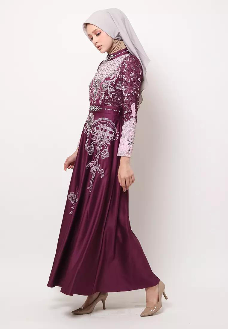 Bibiq Gamis Satin