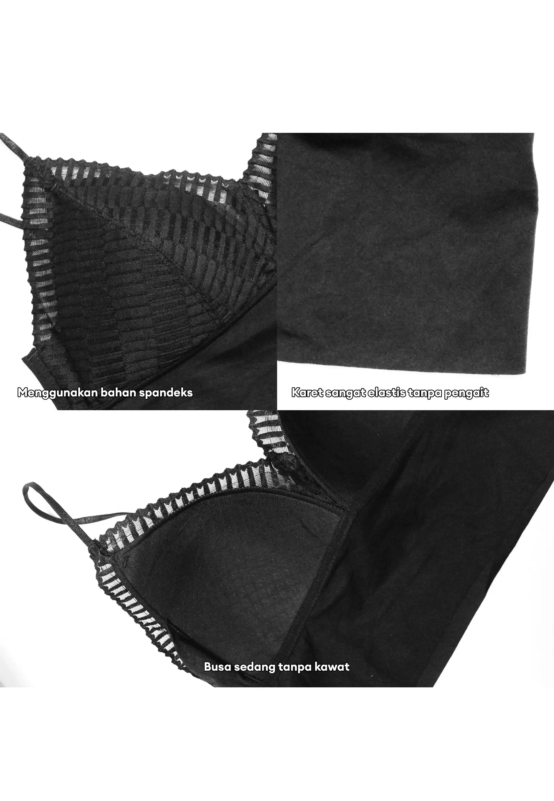 You’ve (You Have)  Tank Top Seamless Tanktop Tangtop Singlet Wanita Crop Top Sport Bra 100199