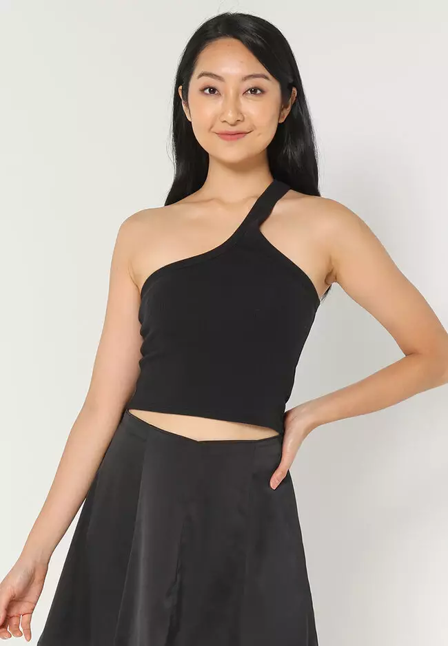 Buy Clearance Women's All-Match Spaghetti Strap Crop Top Teen Girls Summer  Cami Vest Tank Top Bra (Khaki, S) Online at desertcartHong Kong