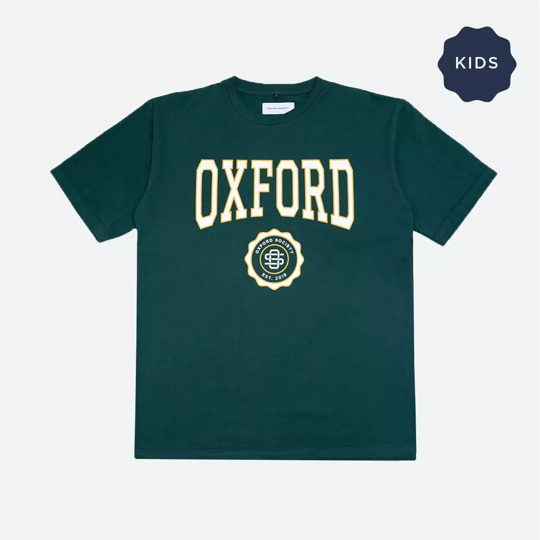 Oxford Society College T-Shirt Green Kaos Anak