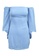 REFORMATION 藍色 二手 reformation 淡藍色露肩連衣裙 F9BEBAAB304DD0GS_1