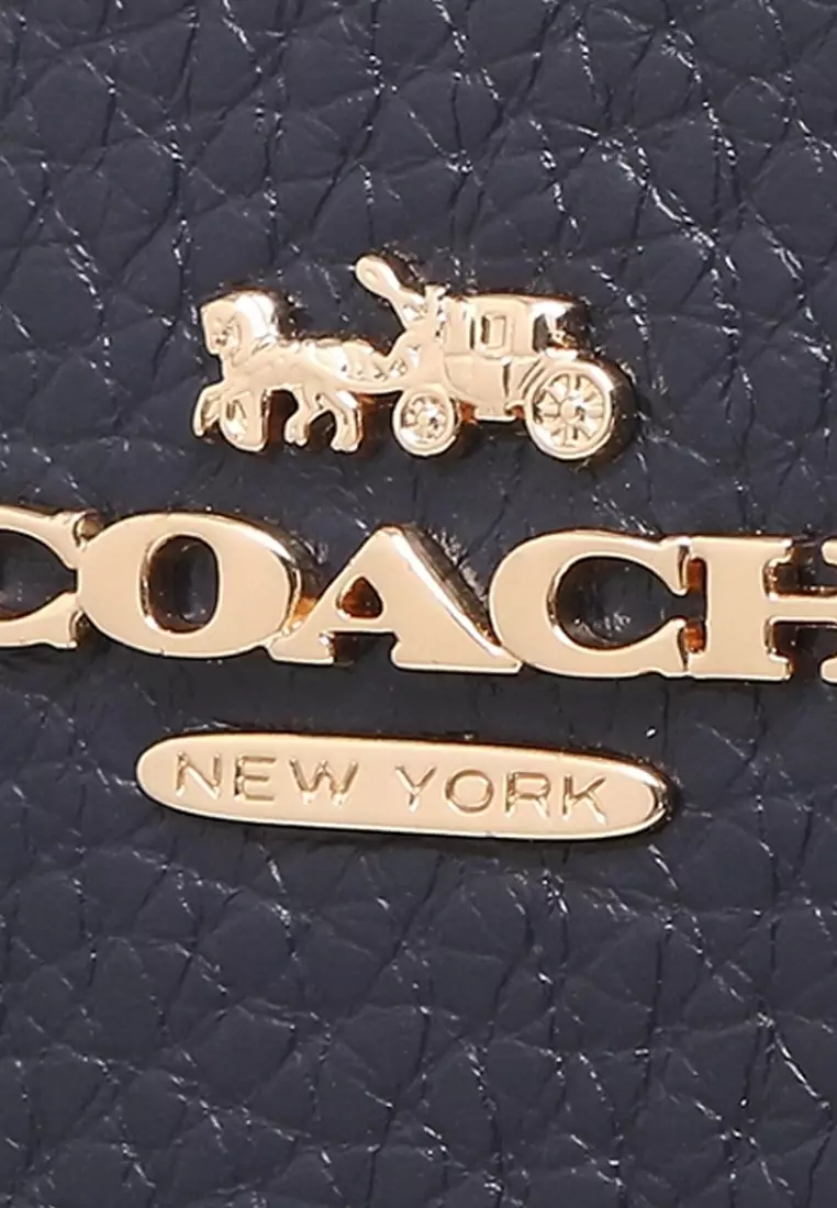 Long Zip Around Wallet in Midnight C4451