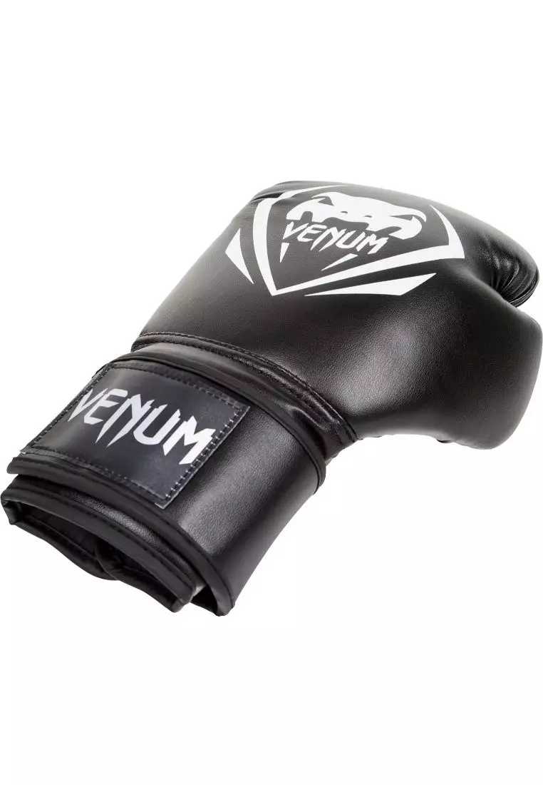 Venum Contender 拳擊手套 黑色
