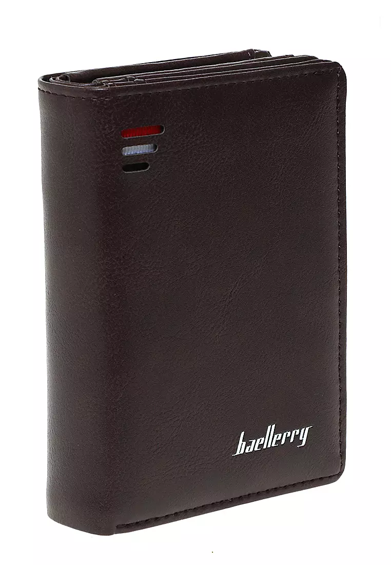 Dompet Mini Pria Wanita Model Lipat Many Slot Material Leather Kulit ORIGINAL