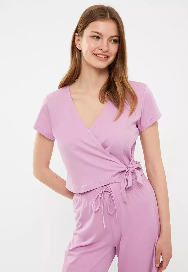 Loft ribbed pajama discount set