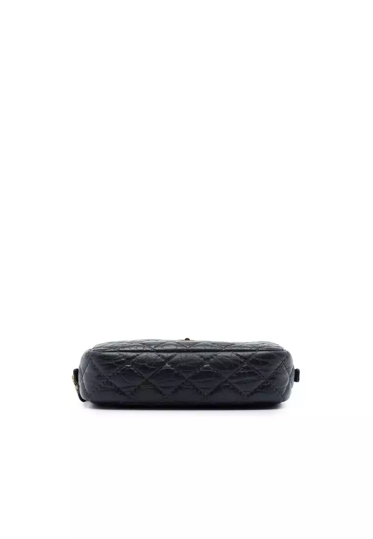 Pre-Loved Chanel Mini Quilted Aged Calfskin Reissue Camera Bag