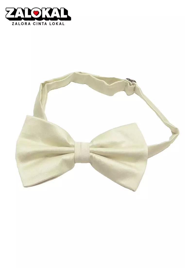 Dasi Kupu Bowtie Krem A10