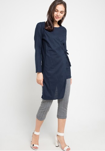 Jual Ninety Degrees Grayder Tunik  Shirt Original ZALORA  