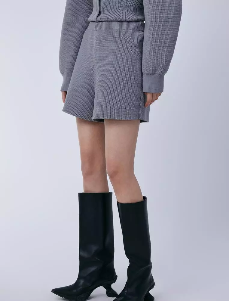Knit Loose Fit Shorts