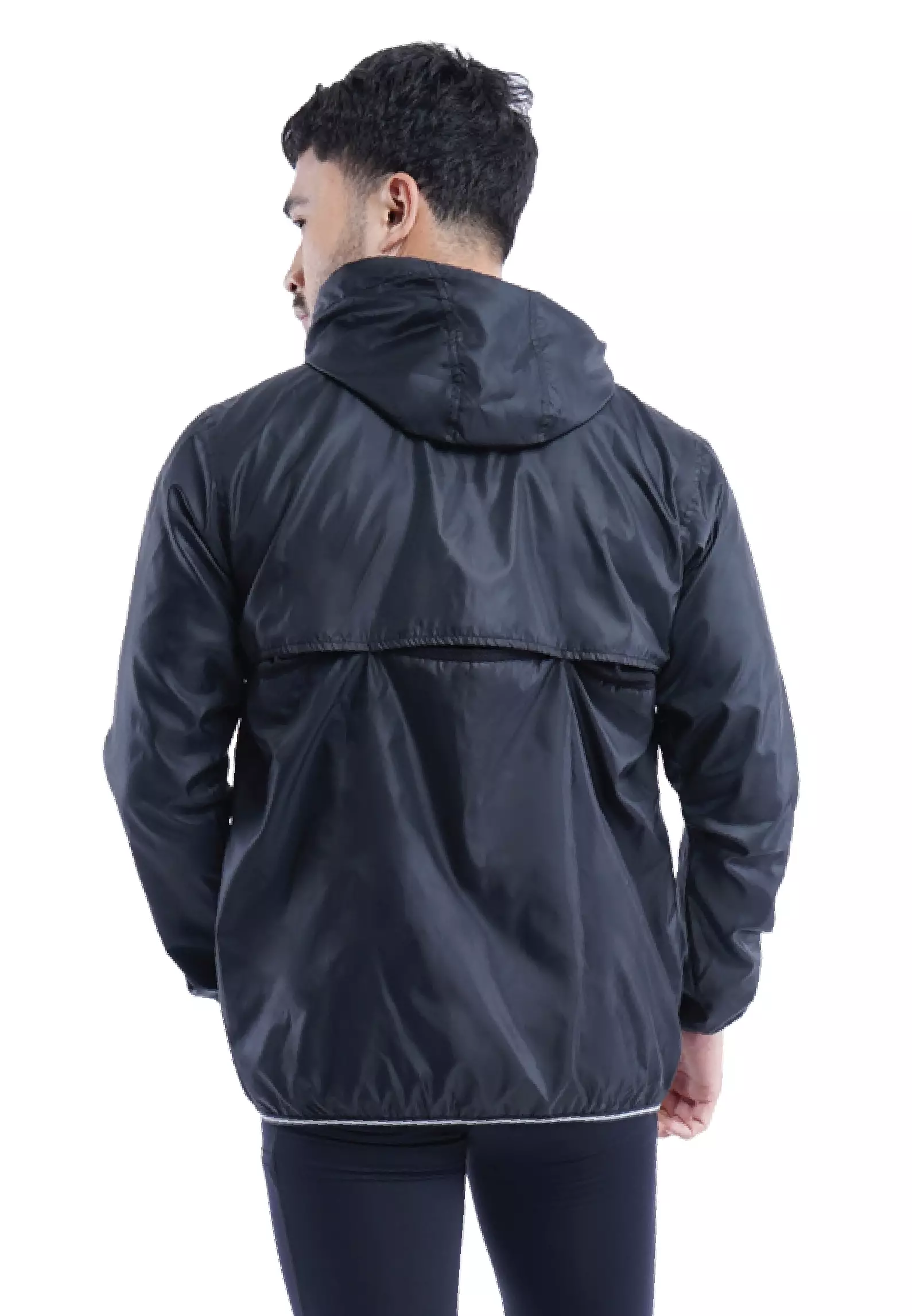 Tiento Jaket Hoodie Running Tracktop Jacket Olahraga Jogging Lari Sports Erazzor