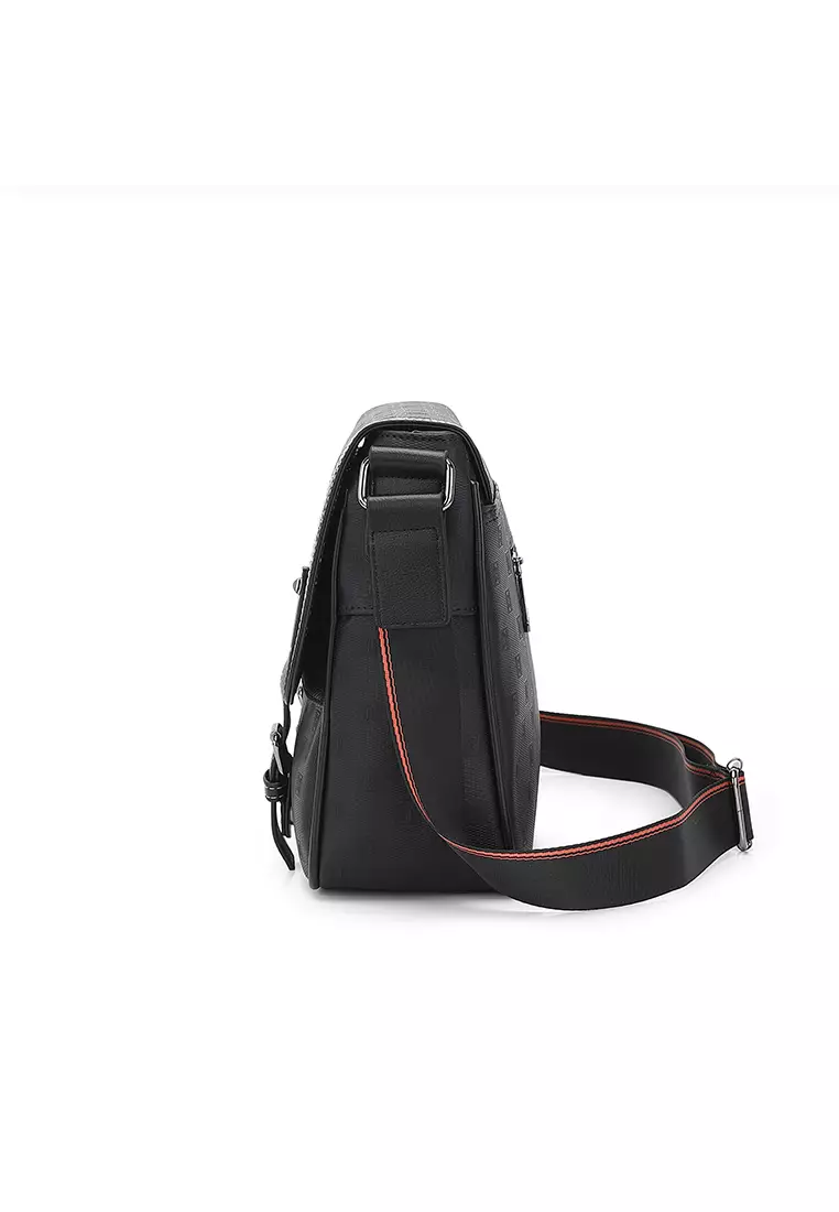 Men's Sling Bag / Crossbody Bag (Tas Selempang Pria) - Hitam