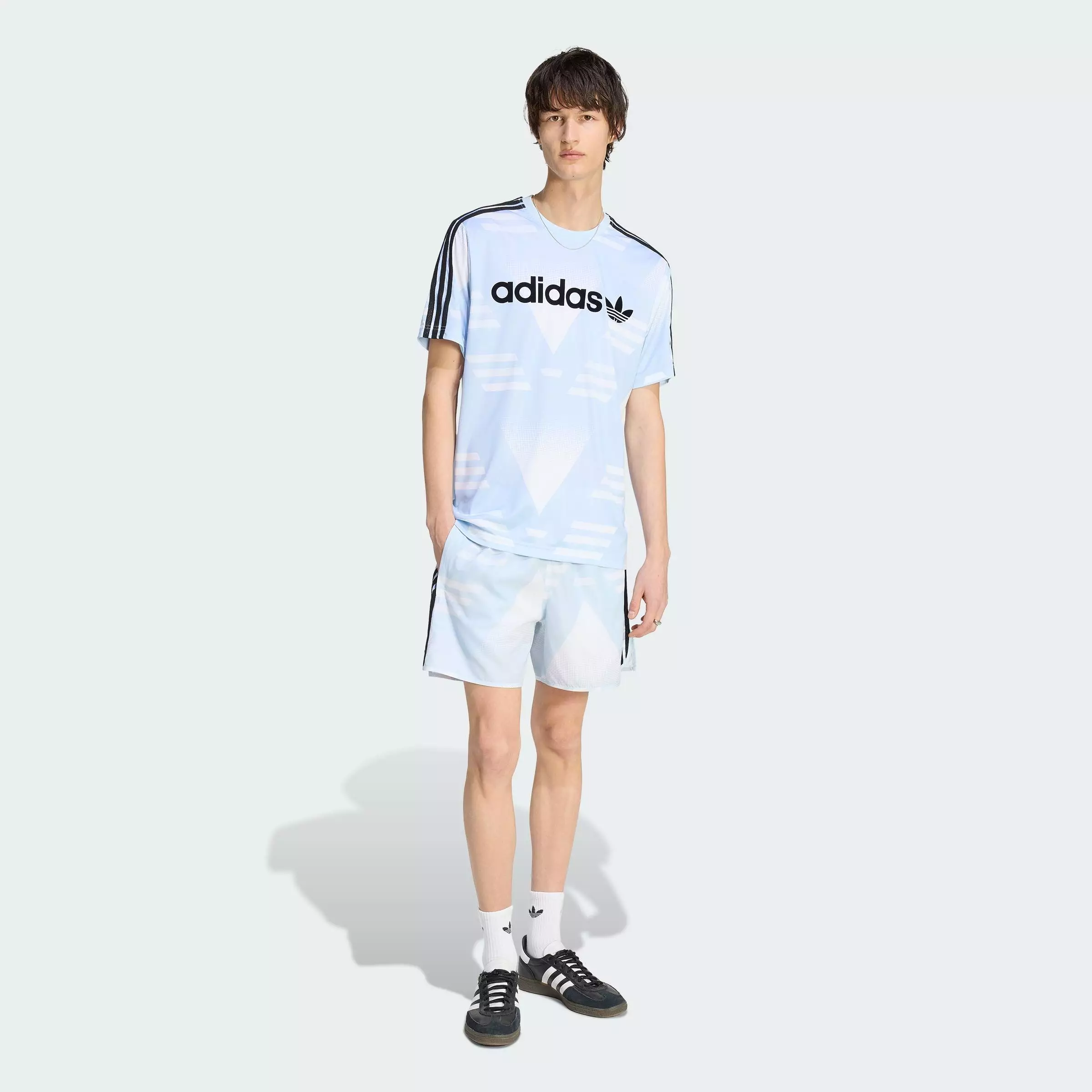 Lifestyle LOOSE SPONSORED JERSEY Men White KE2161