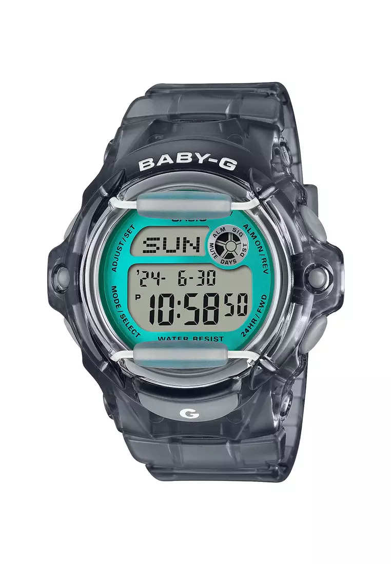 Transparent digital watch sales