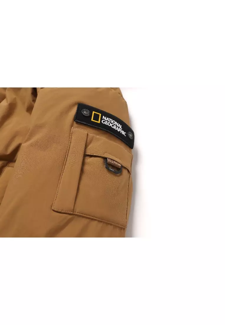 男女同款STELLER無格紋羽絨外套