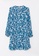 LC WAIKIKI blue Patterned Poplin Women's Tunic Blouse 07D5EAAD5B0F1CGS_2