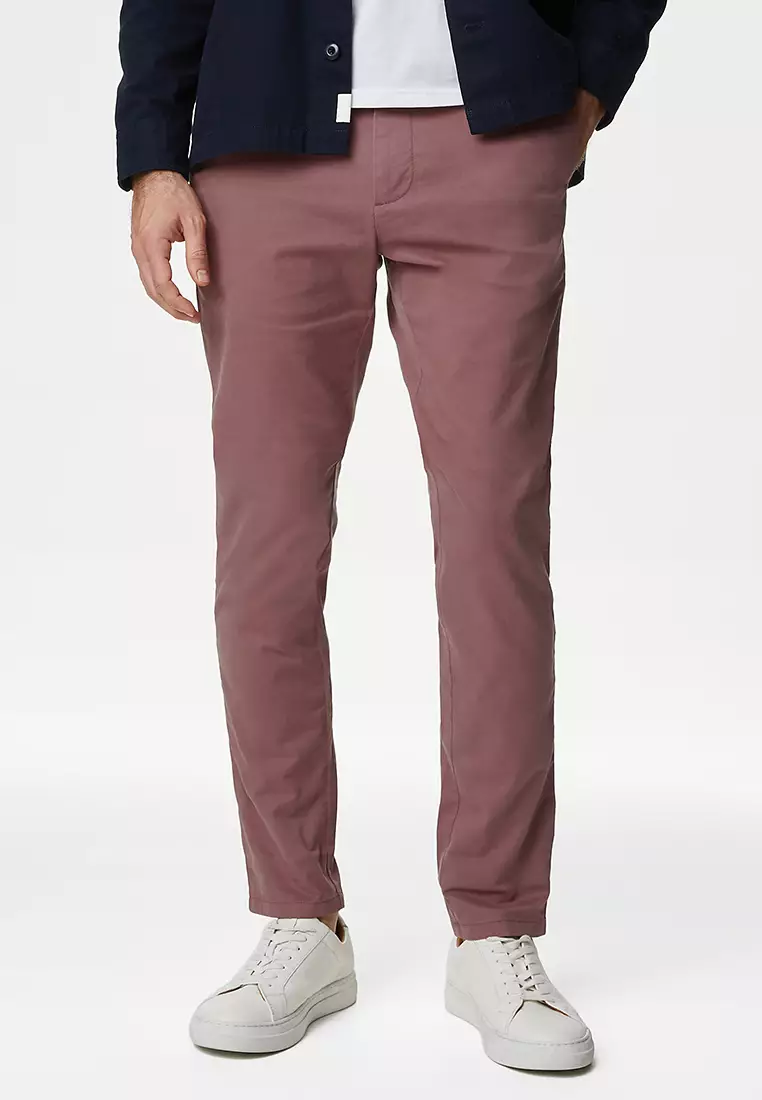 Slim Fit Stretch Chinos