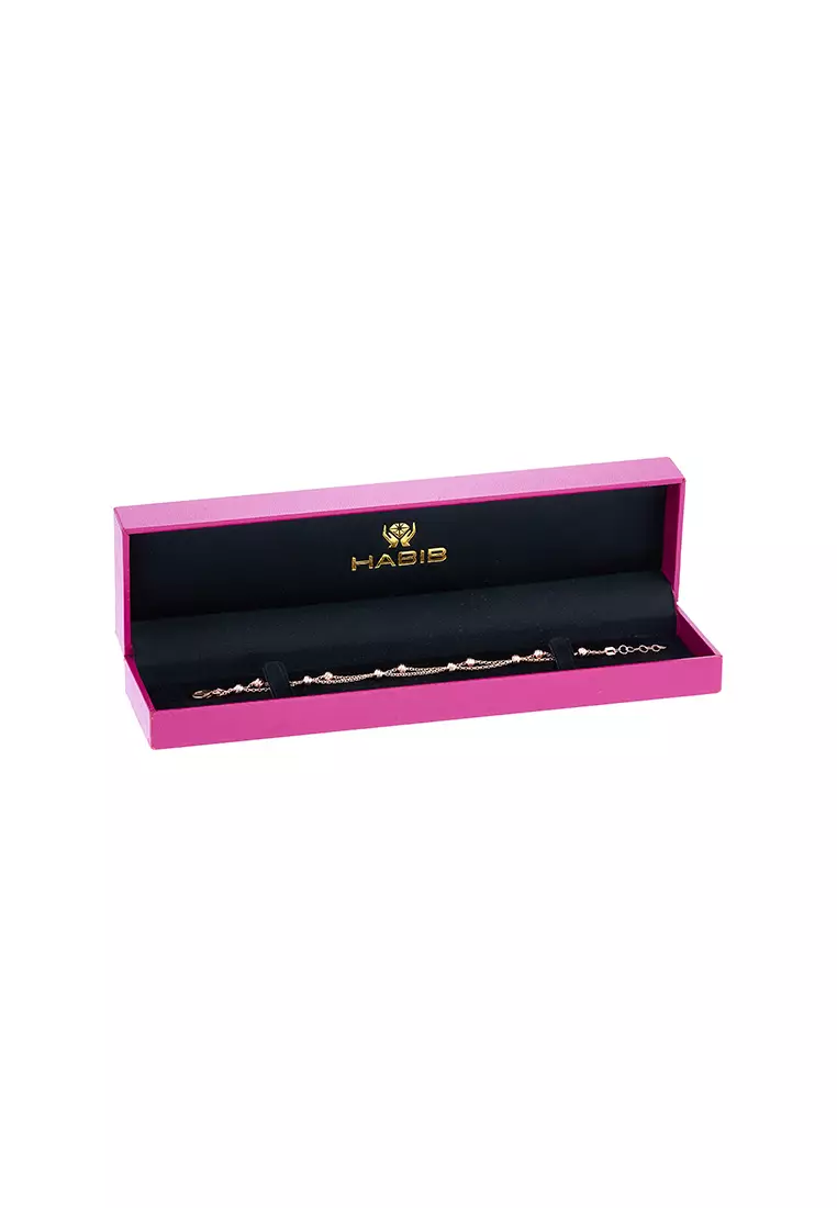 HABIB 925 Silver Bracelet 040 GDS DROT MP23(R)