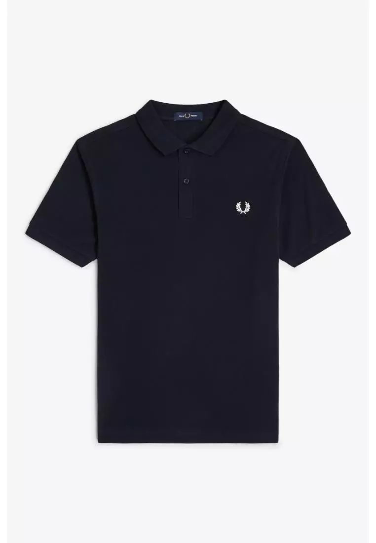 Fred Perry M6000 Plain Fred Perry Shirt (Navy)