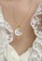 Fleur Jewelry white and multi and gold Cancer Milky Dotted Zodiac EA361ACE930099GS_1