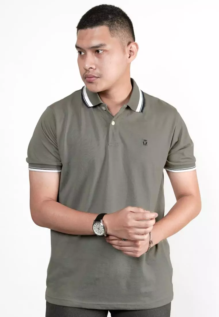 MATSUDA Kaos Polo Shirt Pria Kerah Aioi