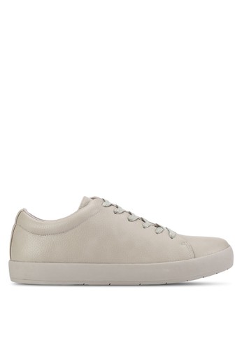 Faux Pebbled Leather Sneakers