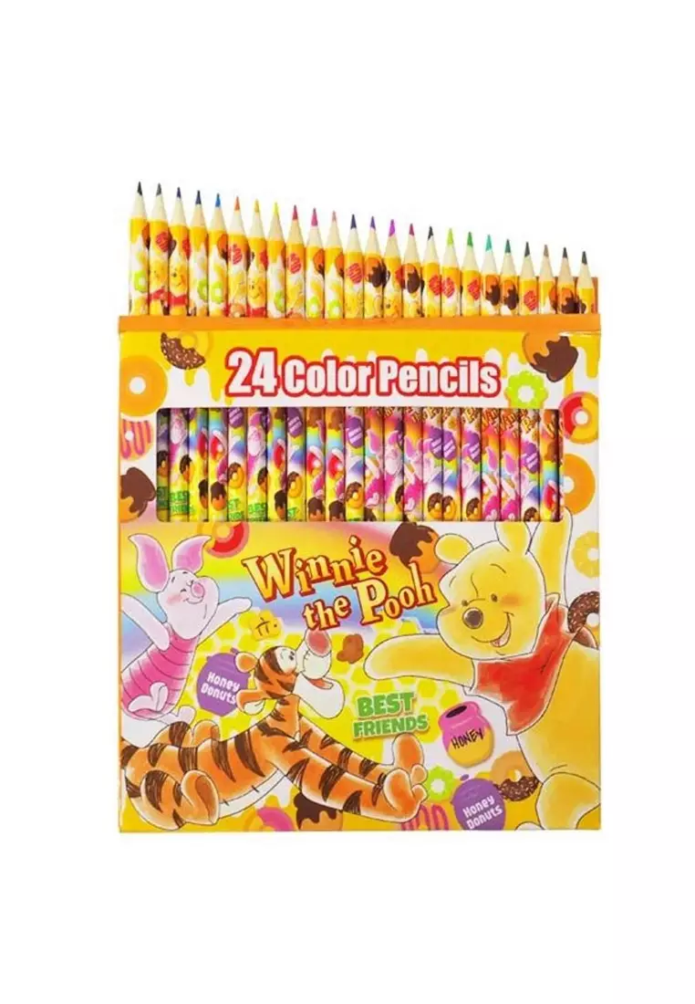 Winnie The Pooh Winnie the Pooh Coloured Pencils Sets (24 colours) 2025
