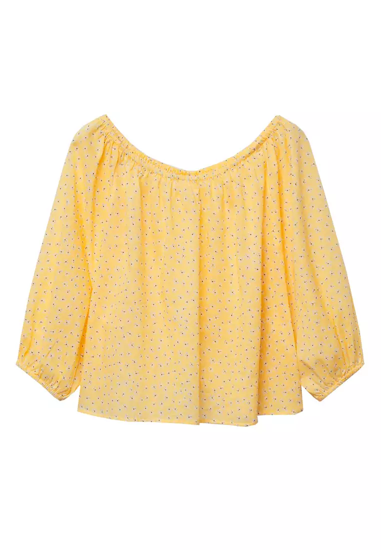 Printed Cotton Blouse