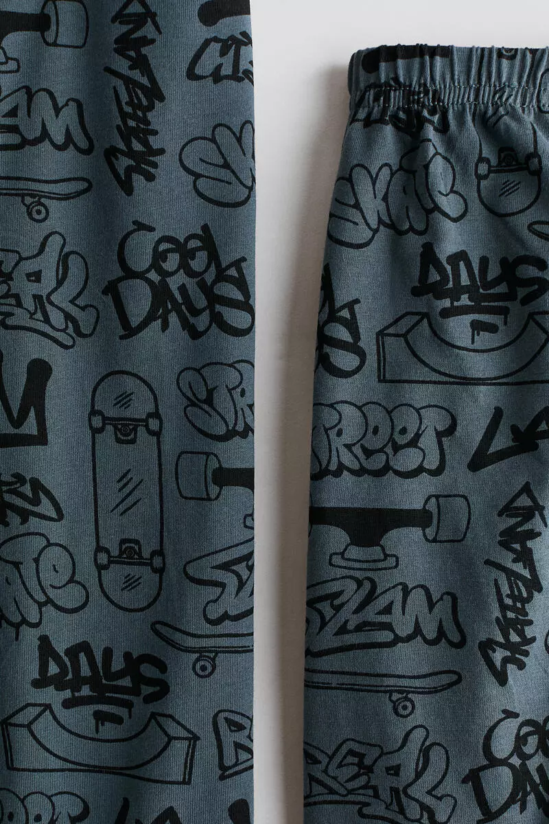 Printed cotton pyjamas