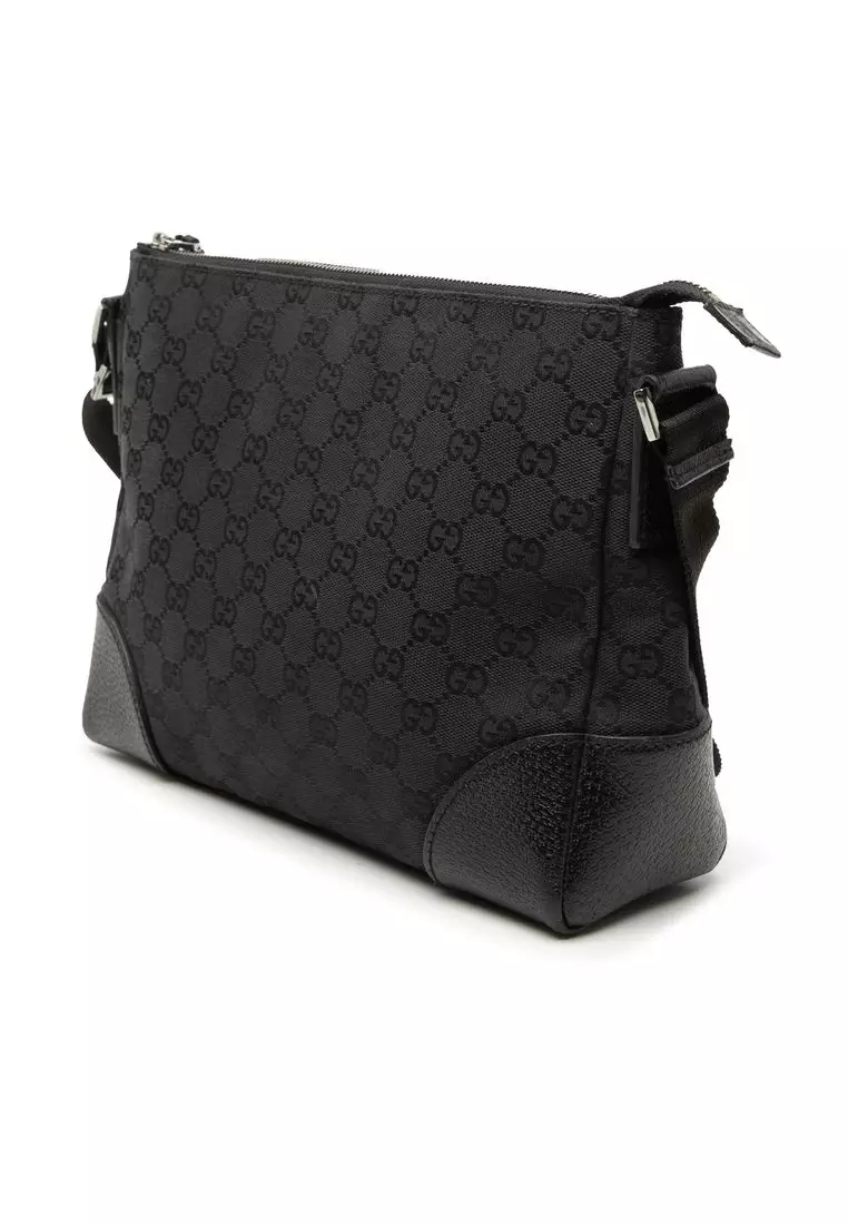 Pre-Loved Gucci Gg Canvas Crossbody