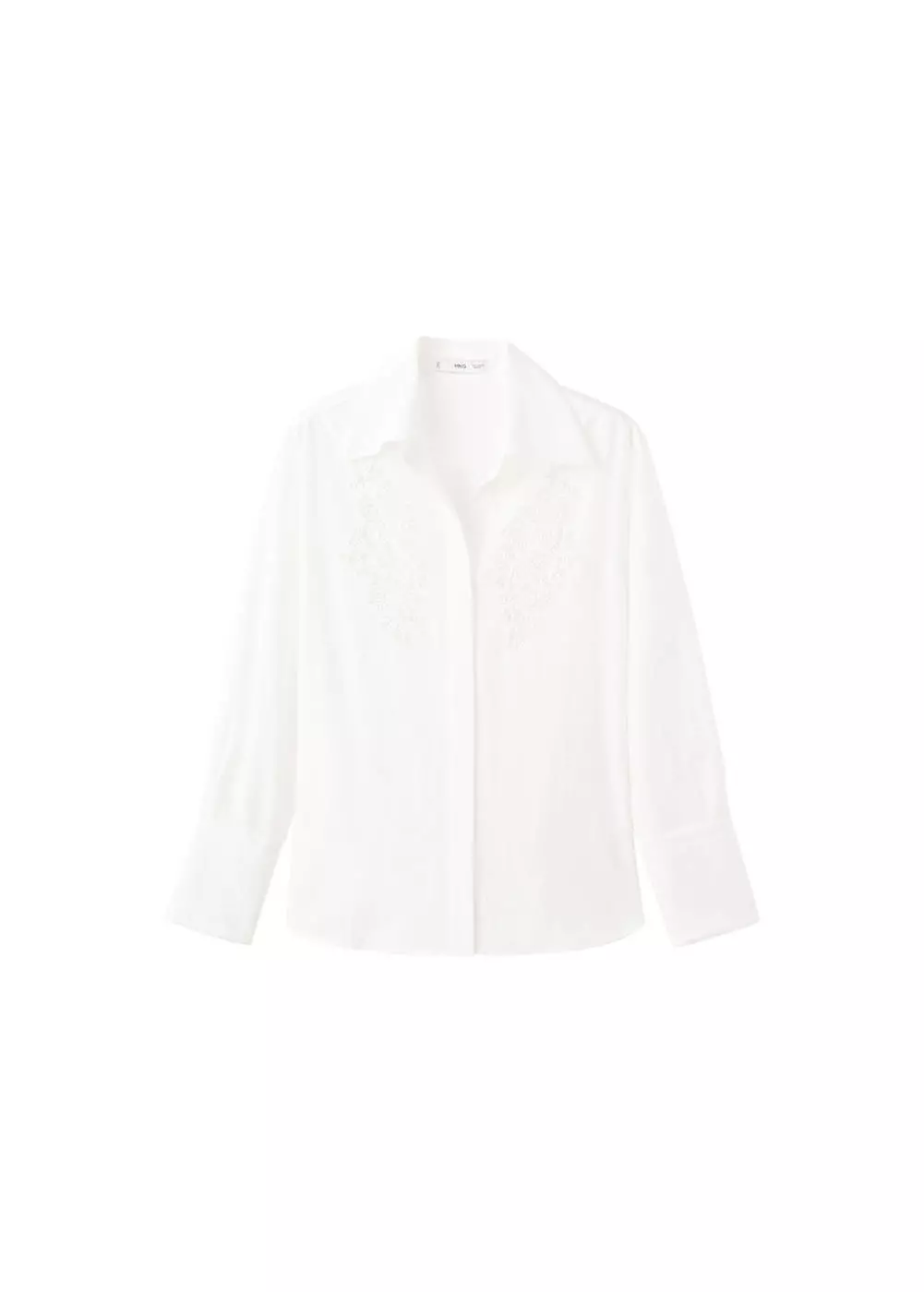 Kemeja openwork bordiran