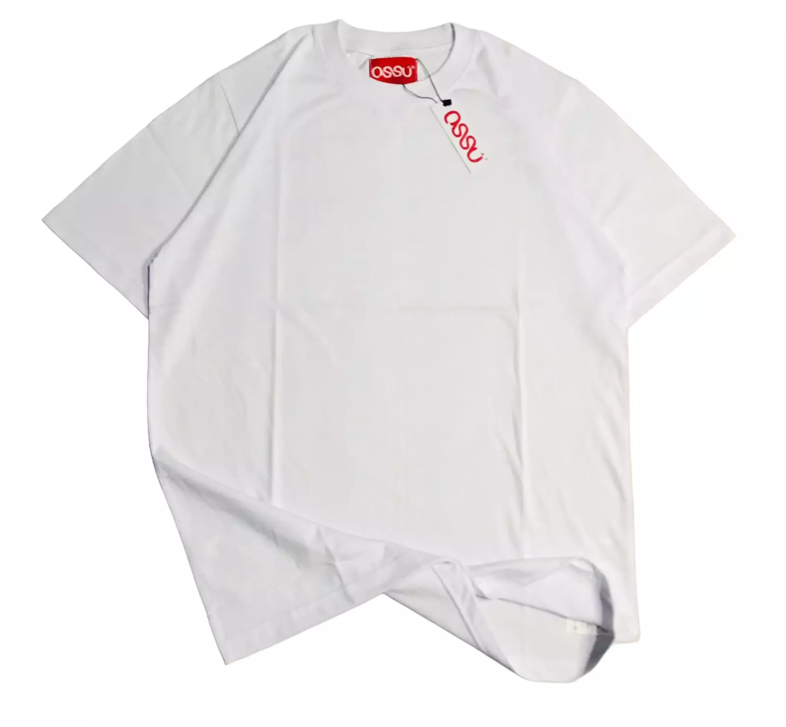 Ossu T-Shirt Basic Colour | Kaos Polos Warna Putih | Cotton Combed