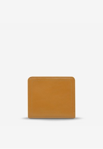 Status Anxiety brown Status Anxiety In Another Life Leather Wallet - Tan E7F55ACEE8BFB5GS_1