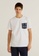United Colors of Benetton white 100% cotton t-shirt with pocket 959E0AAAAE2CDFGS_2
