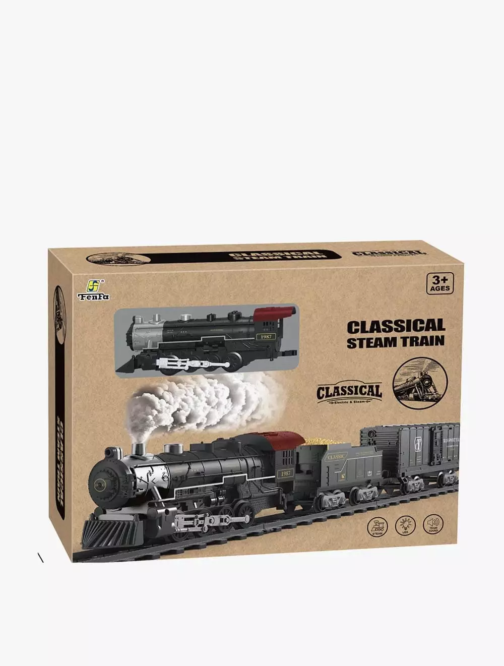 Fenfa Classical Steam Train 3 - FNF1613C