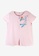 Freego pink Plain Rayon Belt Print Short Sleeve Shirt D3227AA8010AC9GS_1