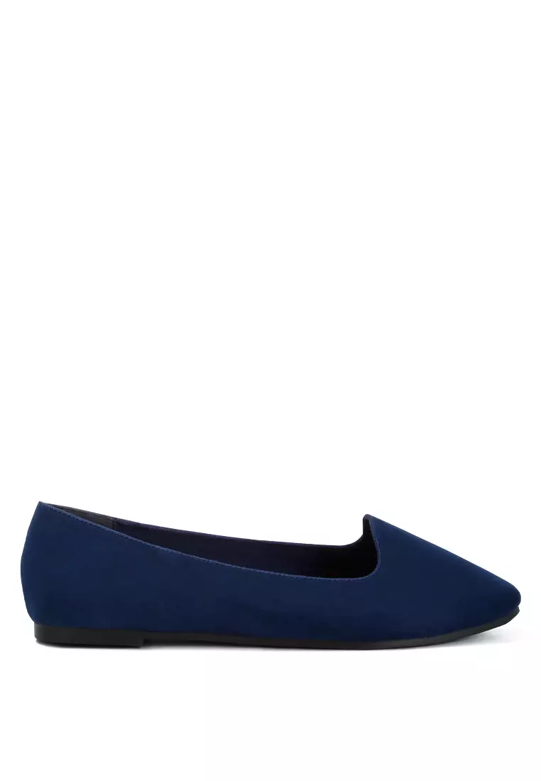 Discount on London Rag  shoes - SKU: Navy Casual Flat Ballerinas